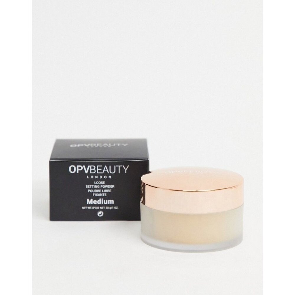 OPV Beauty London Loose Setting Powder Medium Matte Finishing Touch 30g SEALED